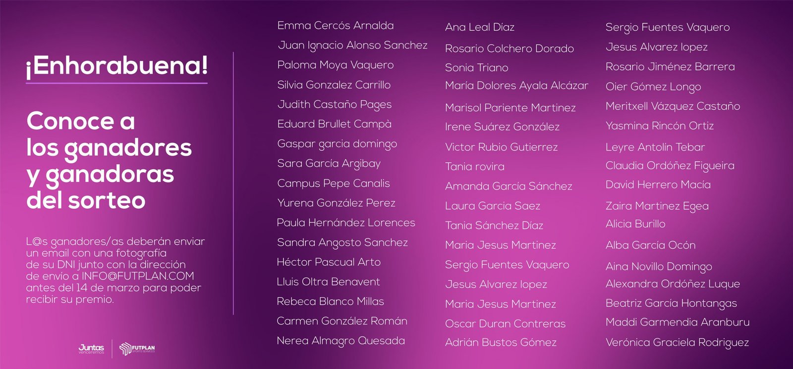 banner ganadores
